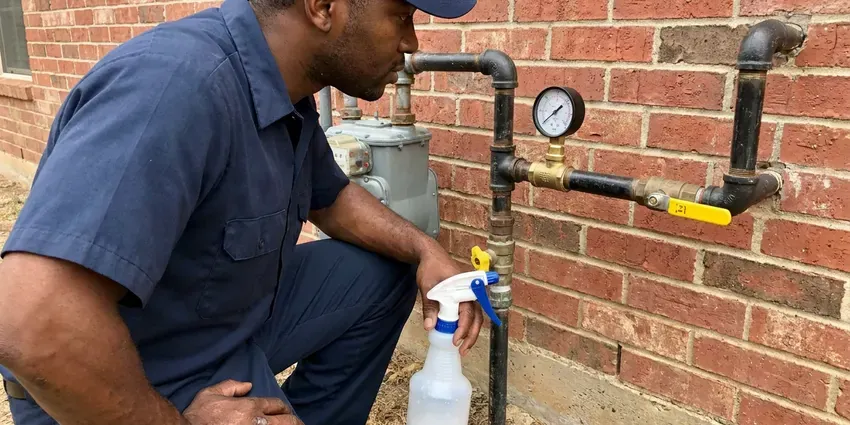 GJK Plumbing technician providing drain repairs in Charleston