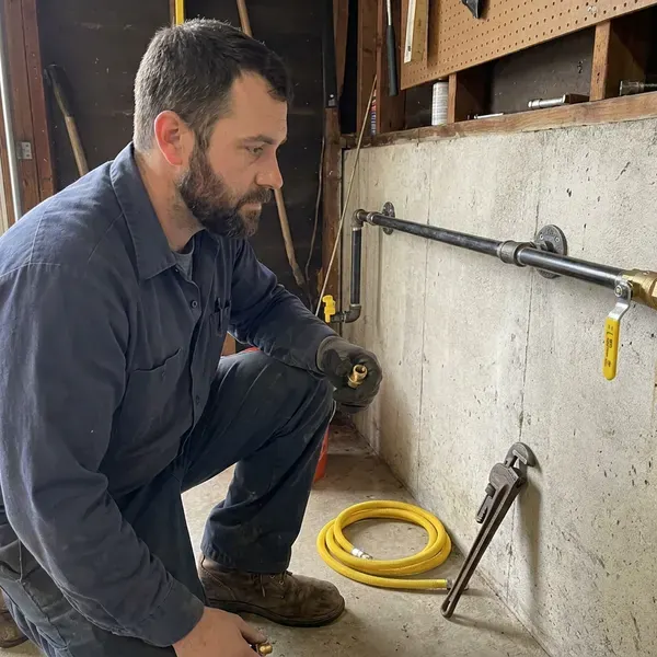 Professional gas line installation, Charleston, WV