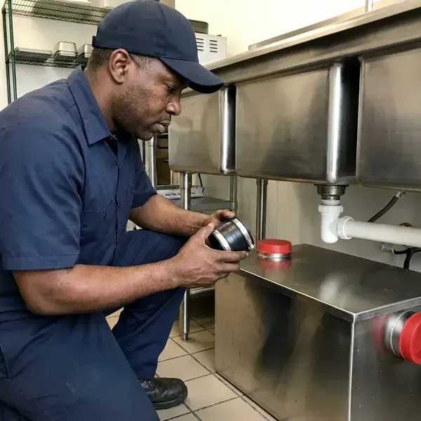 Professional grease trap installation, Charleston, WV