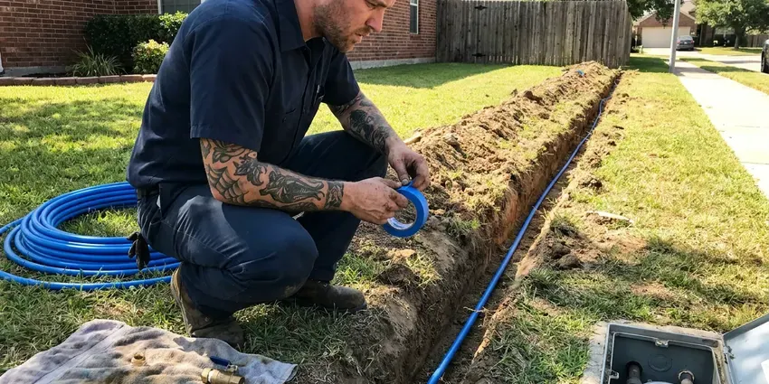 Water Line Installation in Charleston